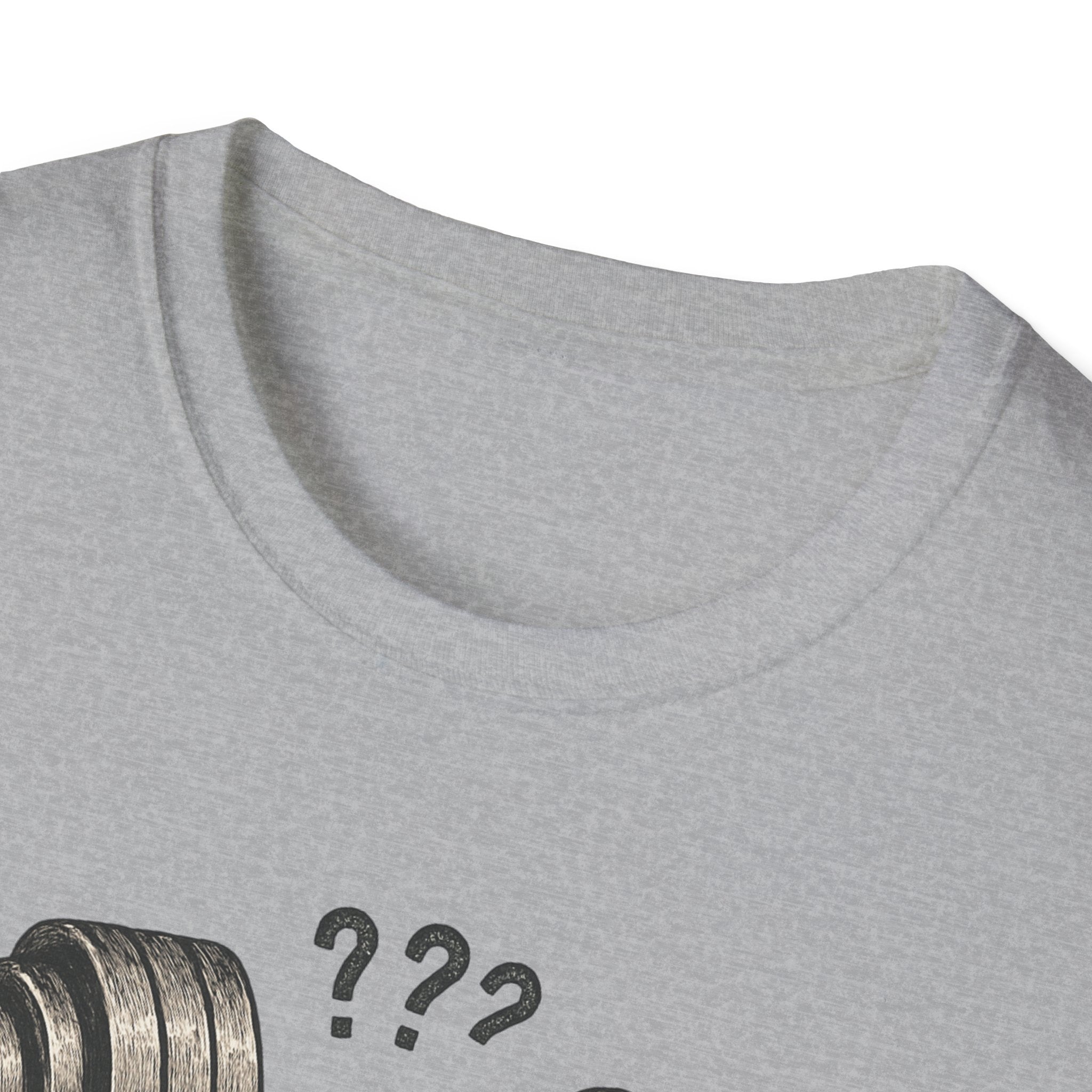 I Lift Because I Can’t Count That High – Heavy Barbell Edition T-Shirt