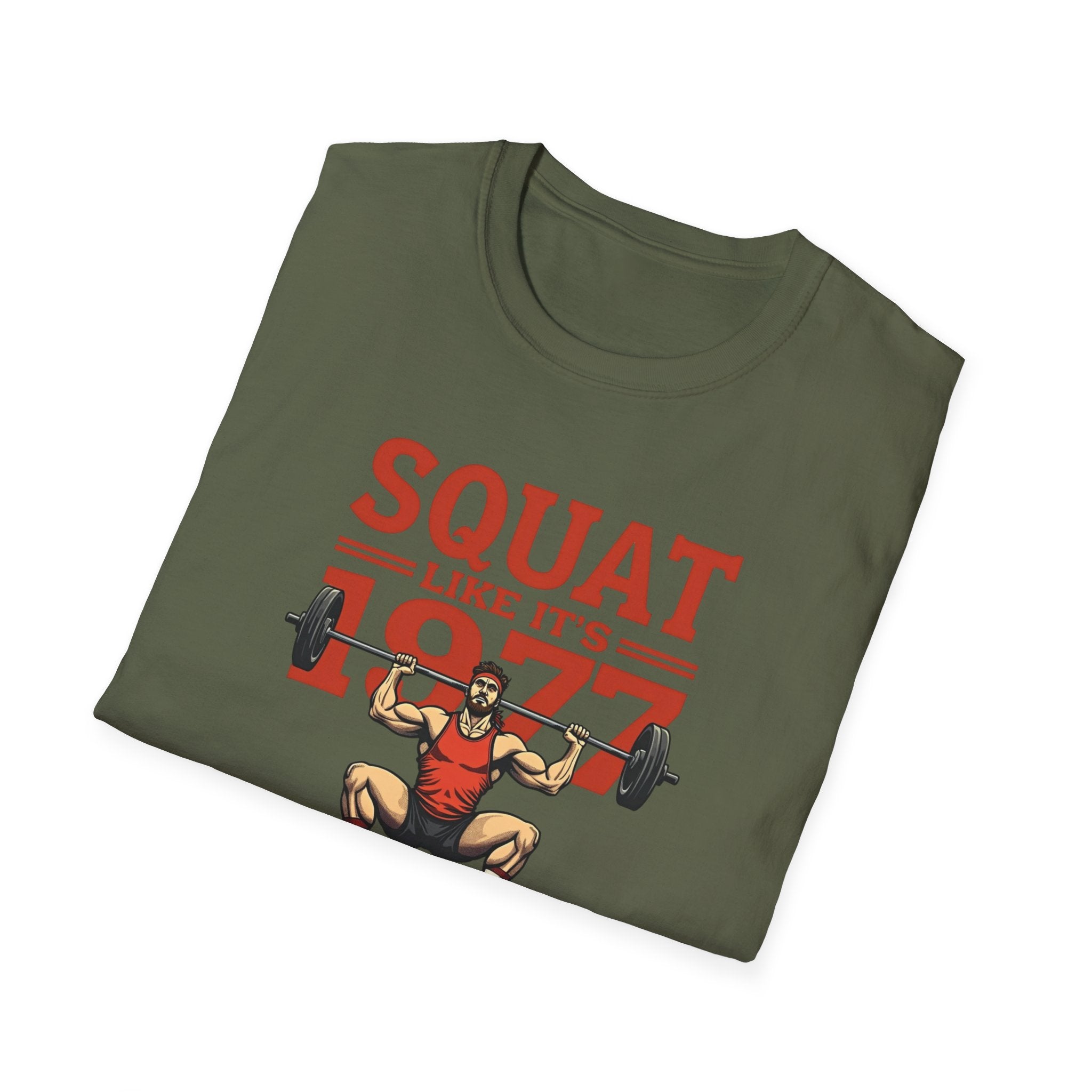 Squat Like It’s 1977 – Retro Redux Edition T-Shirt