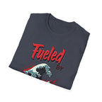 Fueled by Creatine and Chaos – Energy Wave Edition T-Shirt