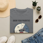 Know your priorities - Every hour supports the prioroty copy T-Shirt