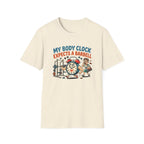 Body clock expects barbell T-Shirt