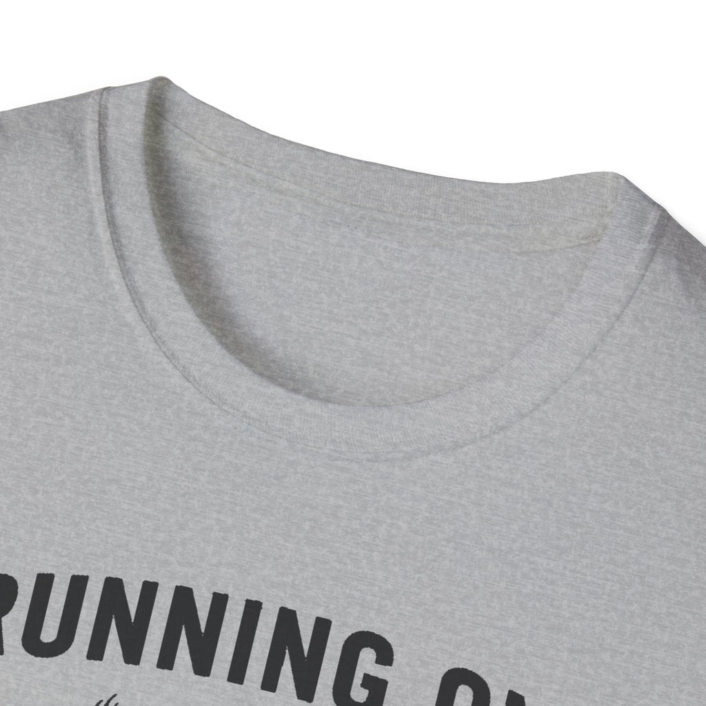 Running on Caffeine & PRs – Minimal Strength Mode T-Shirt