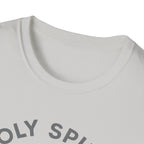 Holy Spirit. Heavy Weights. – Crossed Barbells Emblem Tshirt