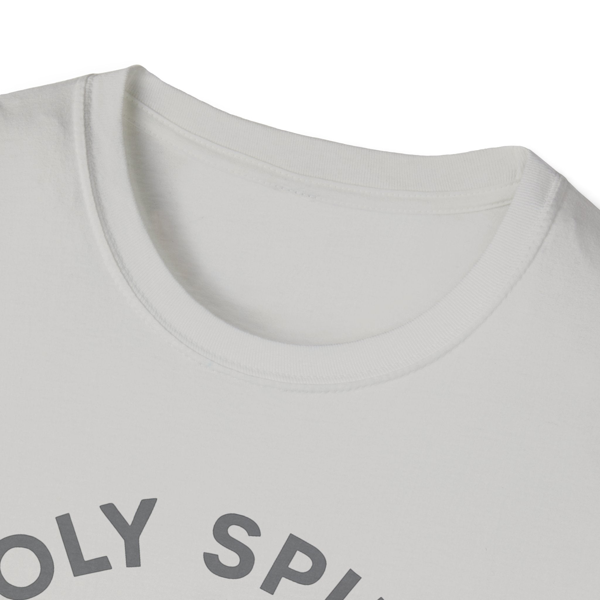 Holy Spirit. Heavy Weights. – Crossed Barbells Emblem Tshirt