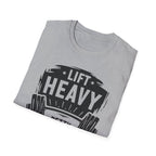 Lift Heavy, Petty Harder (Vintage Crest Edition) T-Shirt
