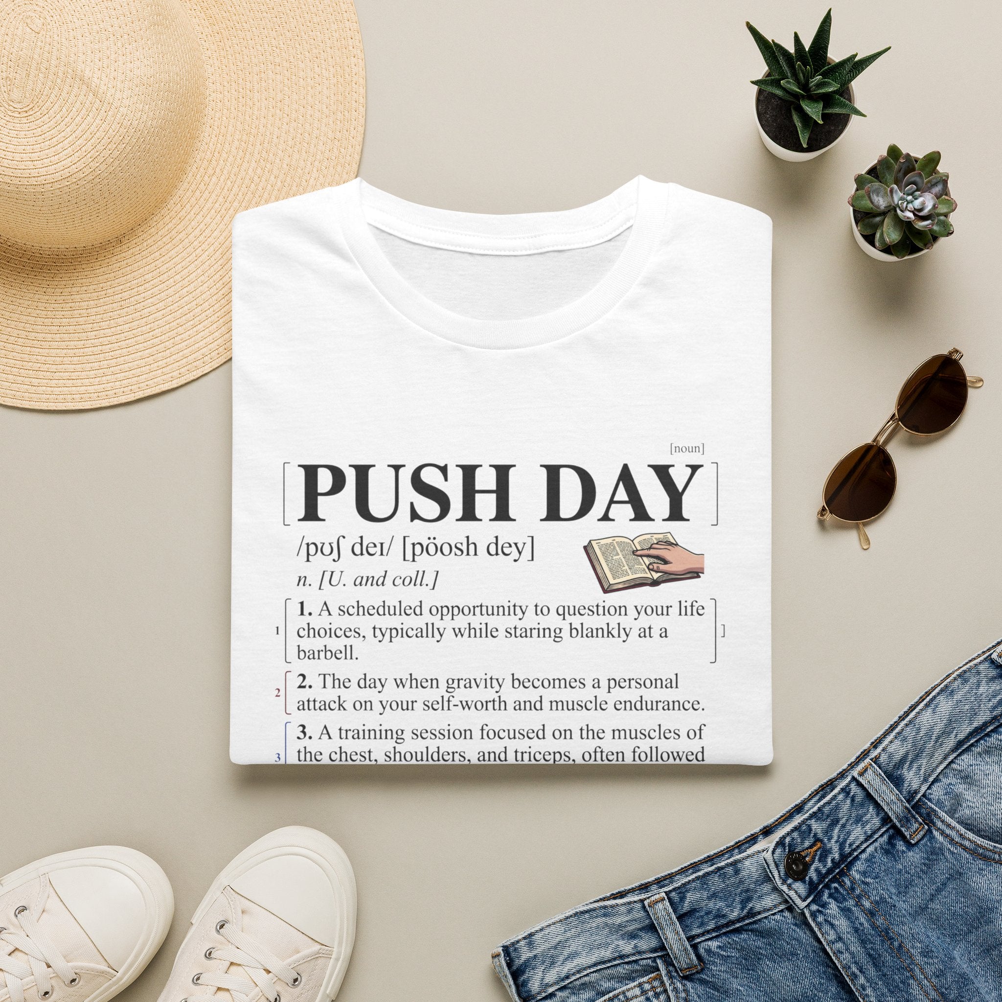 Push day - dictionary meaning T-Shirt