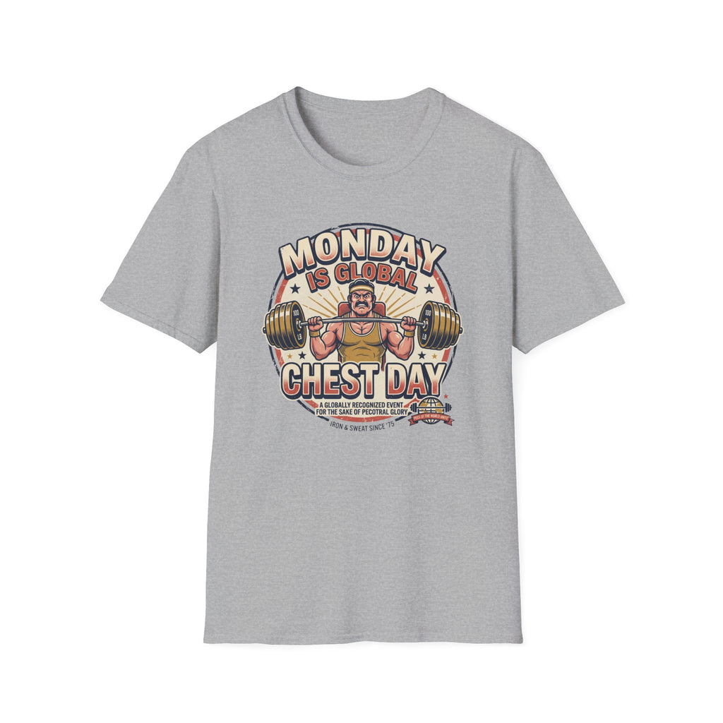 Monday is Global chest day - Global event T-Shirt