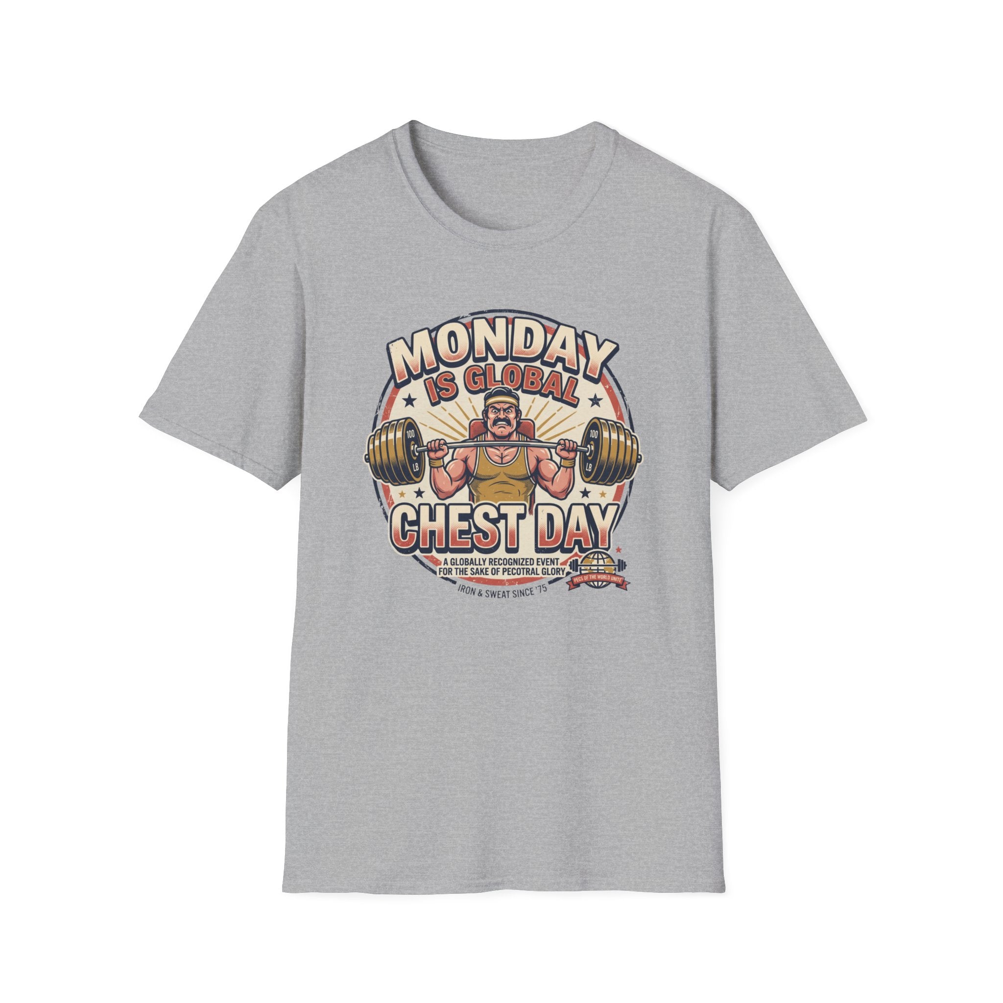 Monday is Global chest day - Global event T-Shirt