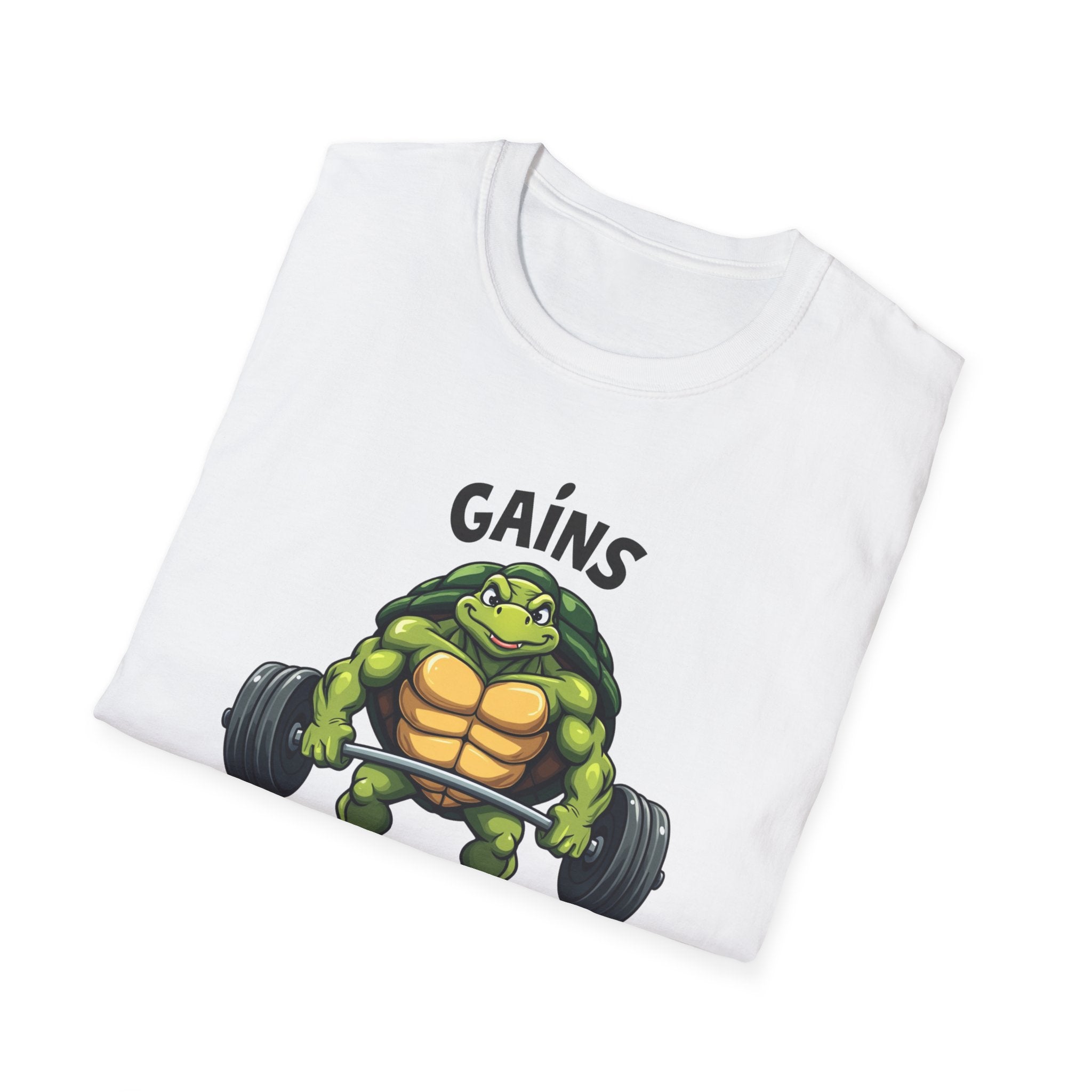 Slow and Steady Gains – Deadlift Edition T-Shirt