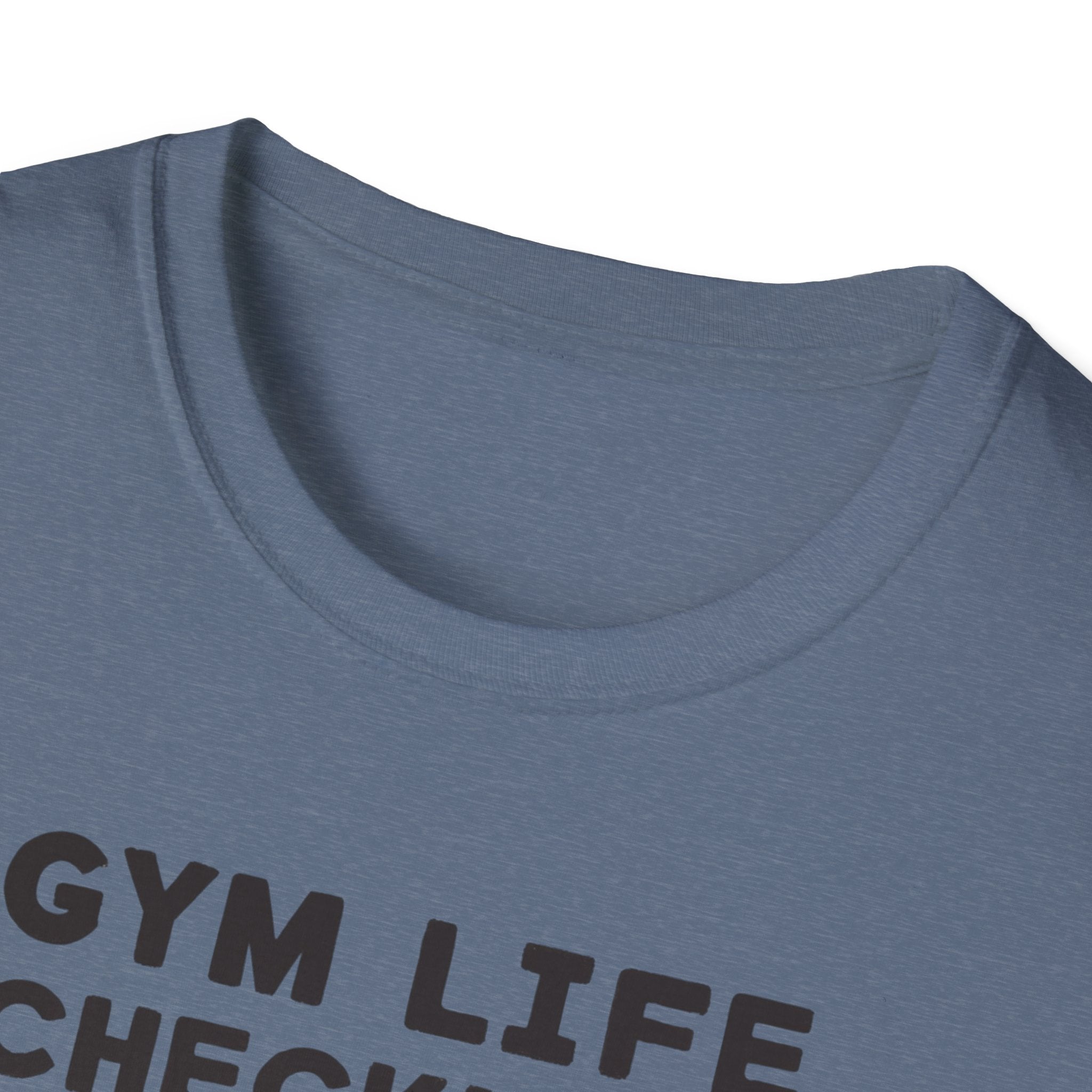 Gym Life Checklist – Satirical Edition T-Shirt