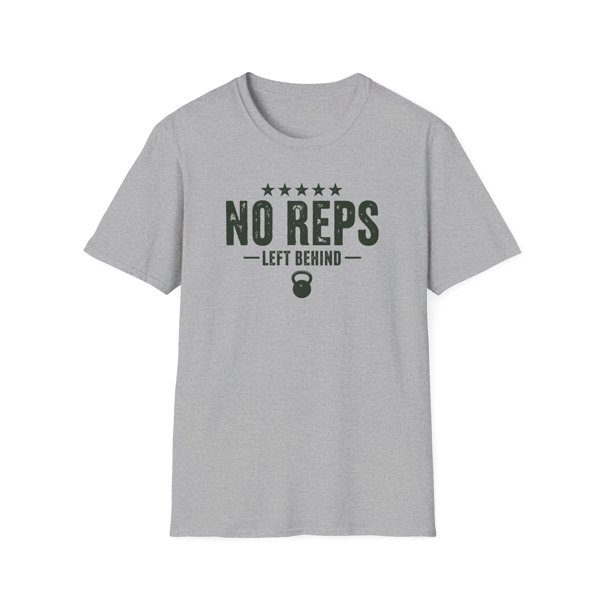 No Reps Left Behind – Kettlebell Grind T-Shirt