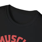 Muscle Over Math – Barbell Crunch Edition T-Shirt