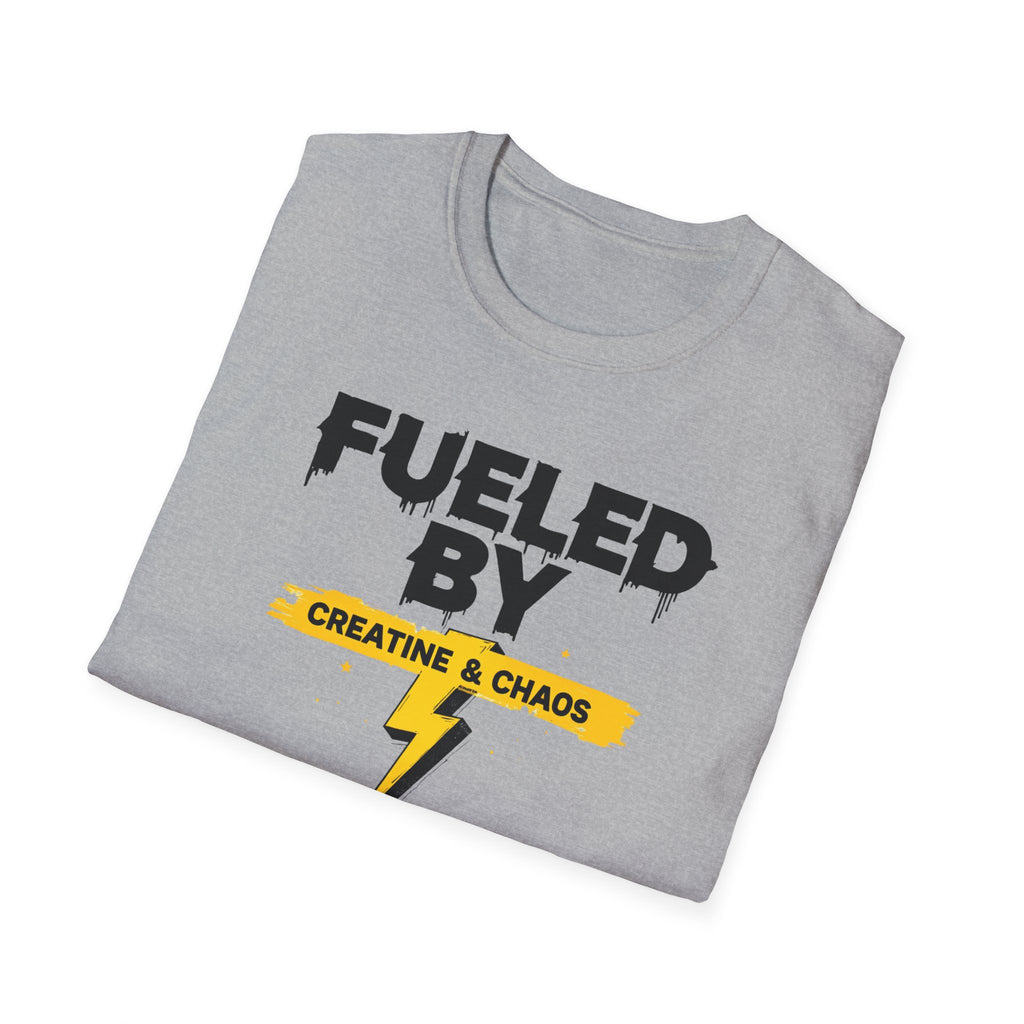 Fueled by Creatine & Chaos – Energetic Chaos Edition T-Shirt