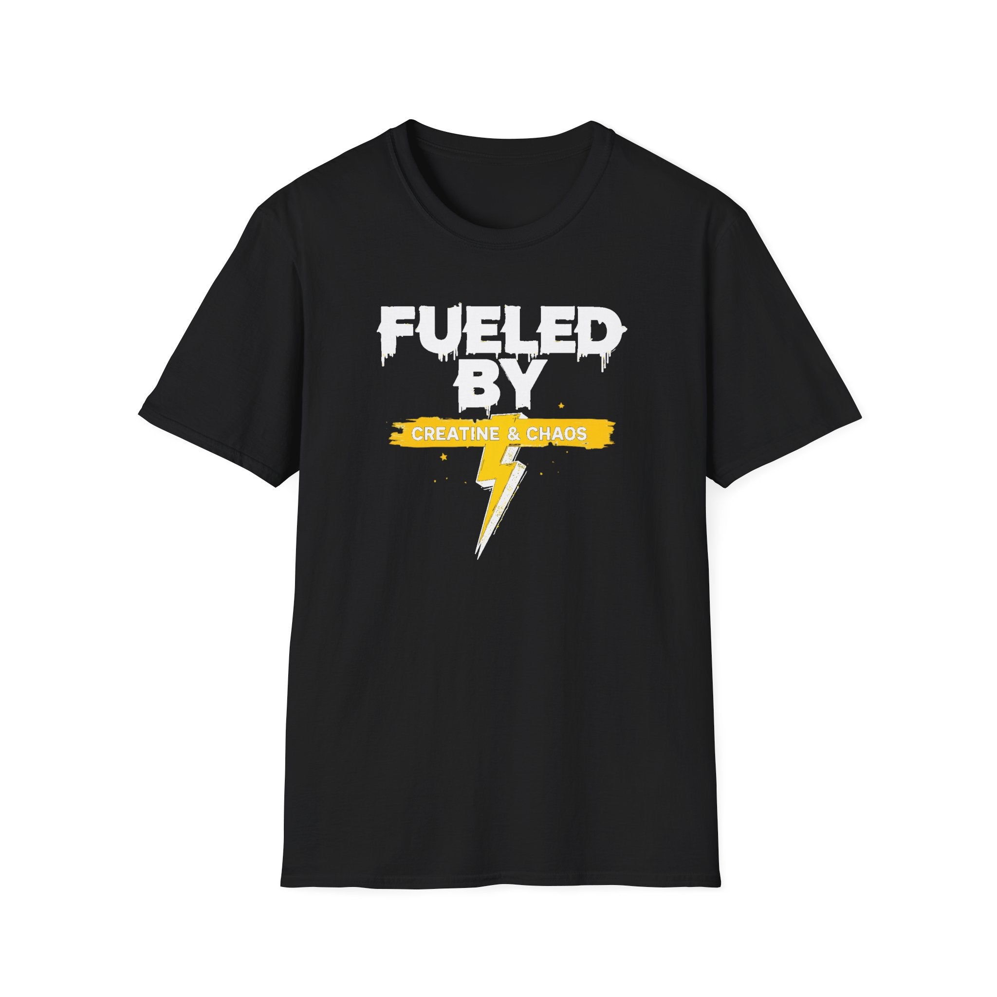 Fueled by Creatine & Chaos – Energetic Chaos Edition T-Shirt