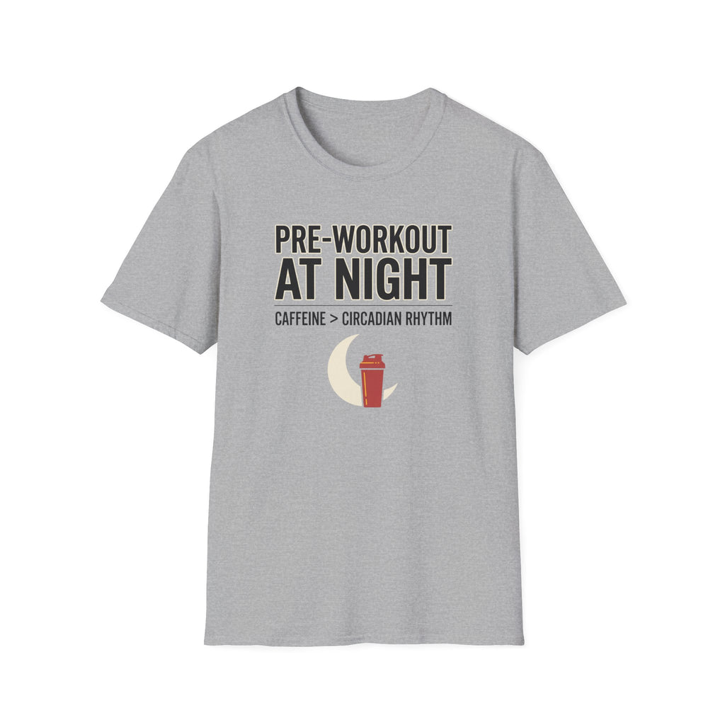 Pre at night - Caffeine > Circadian Rythm T-Shirt