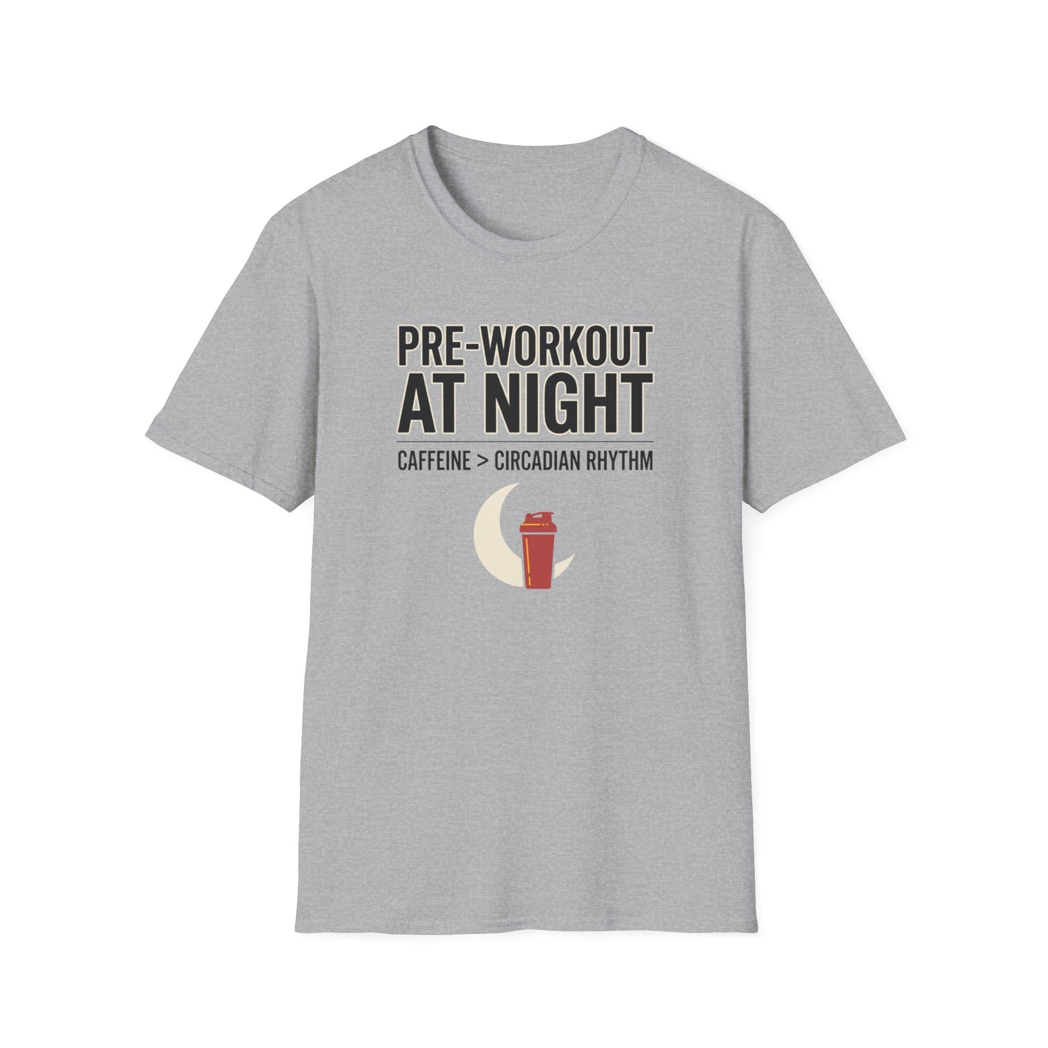 Pre at night - Caffeine > Circadian Rythm T-Shirt
