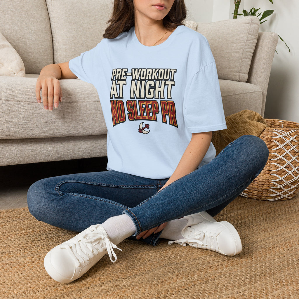 Pre at night, No Sleep PR T-Shirt