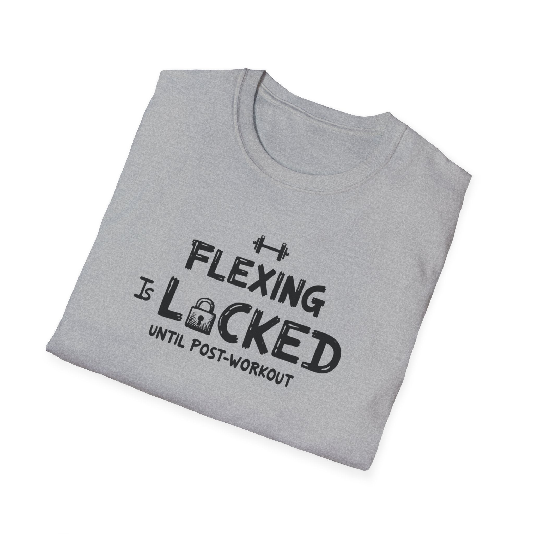 Flexing Locked – Hardcore Lockdown Edition T-Shirt