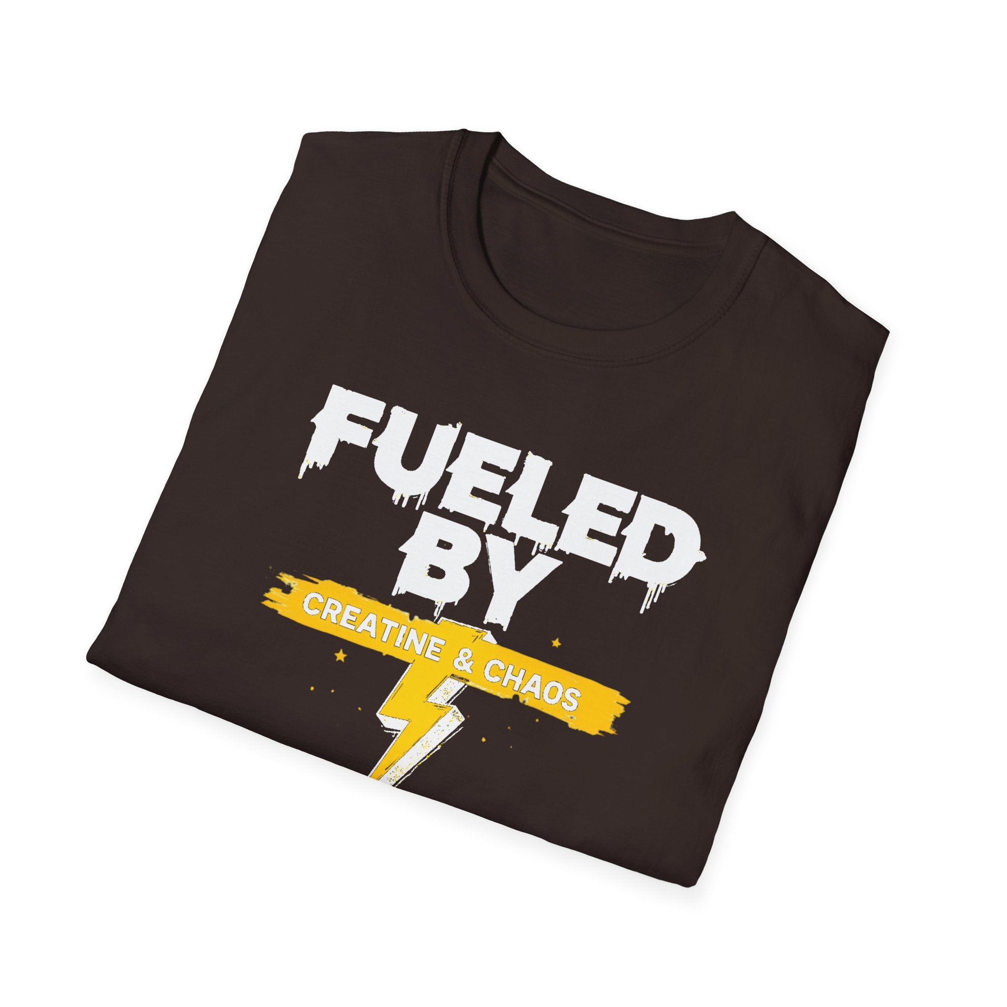 Fueled by Creatine & Chaos – Energetic Chaos Edition T-Shirt