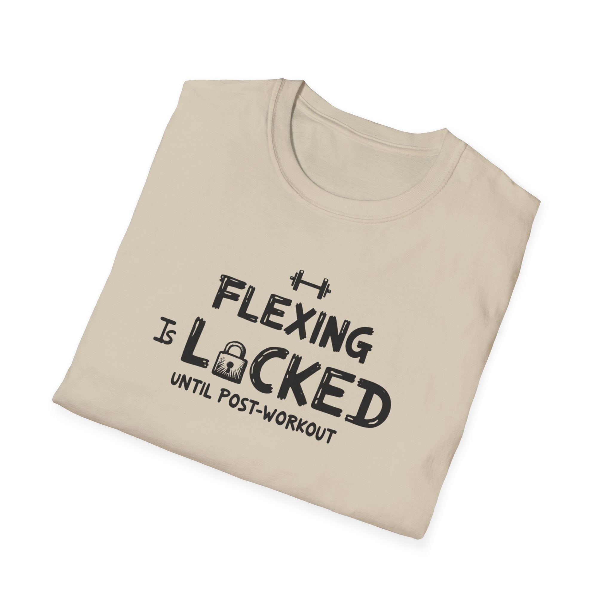 Flexing Locked – Hardcore Lockdown Edition T-Shirt