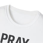 Pray. Lift. Repeat. – Faith and Focus Gym Tshirt
