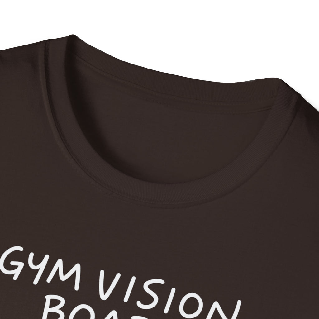 Gym Vision Board – Neon Goals Edition T-Shirt