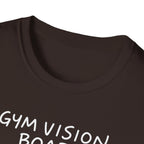 Gym Vision Board – Neon Goals Edition T-Shirt