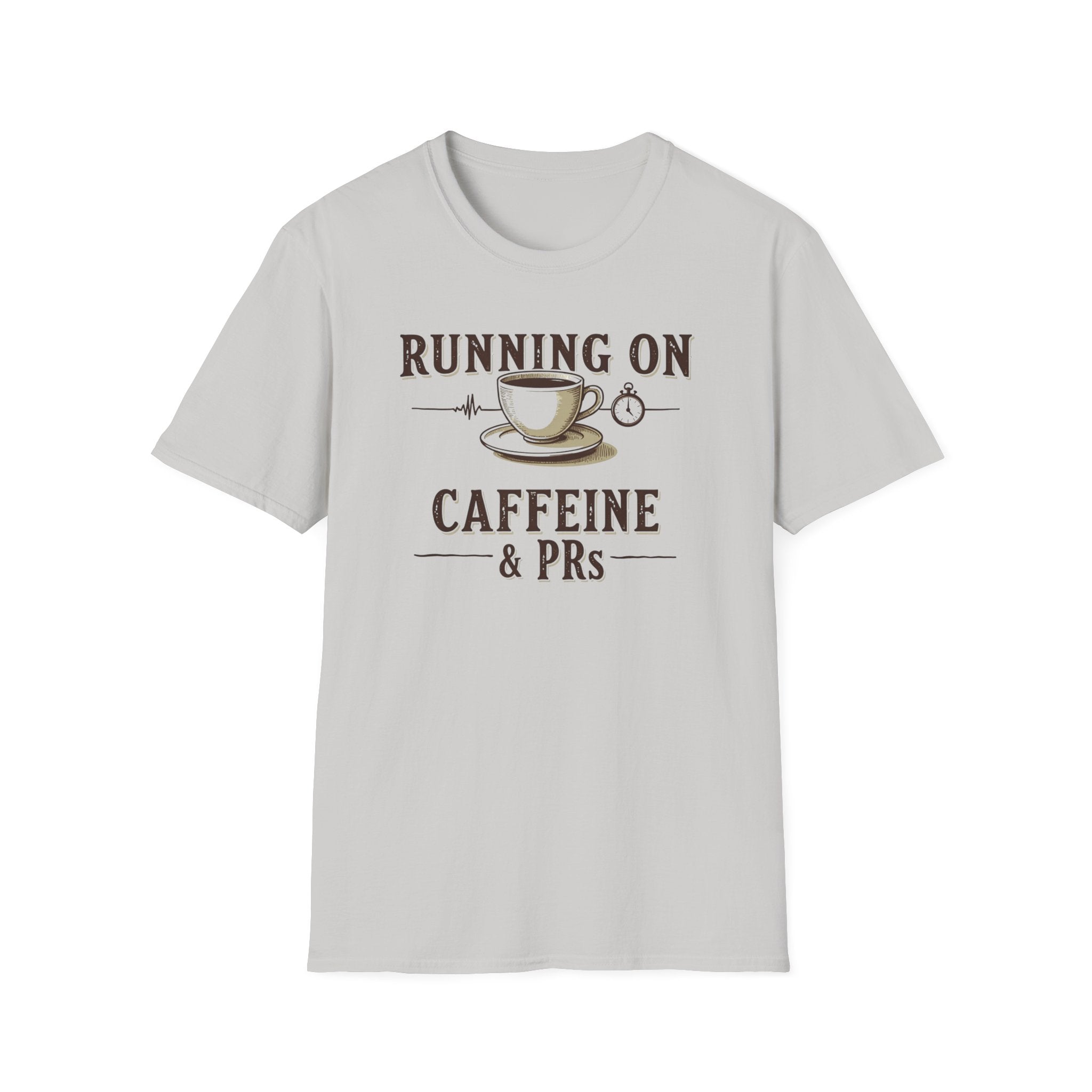 Running on Caffeine & PRs – Vintage Brew Strength T-Shirt