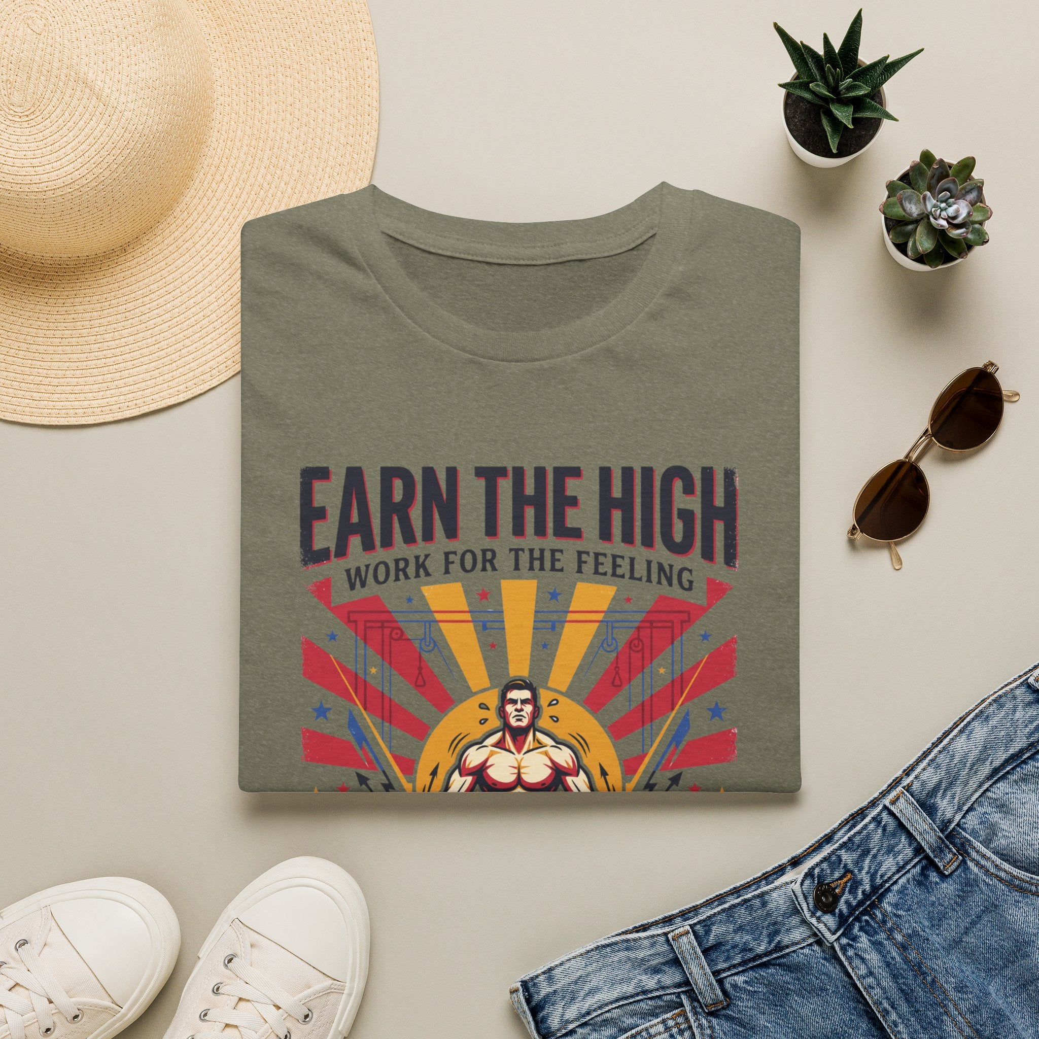 Earn the high - Workout T-Shirt