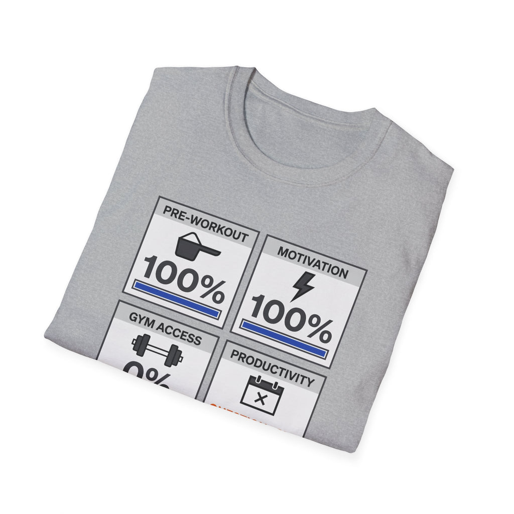Pre workout taken - Corporate style T-Shirt