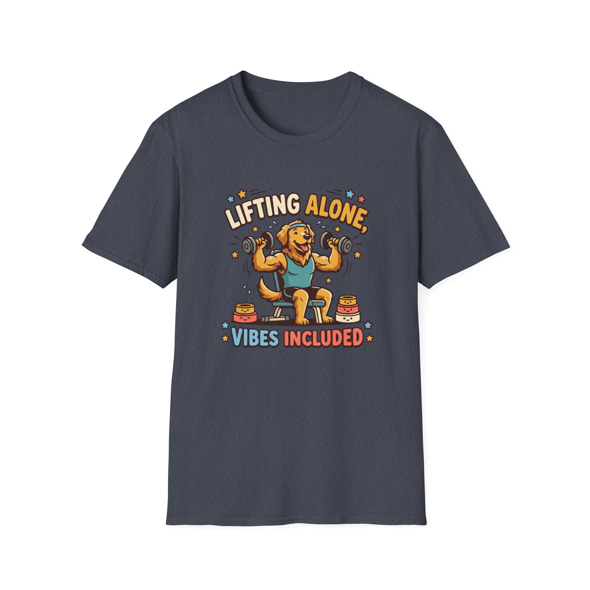 Lifting alone, Vibes included T-Shirt