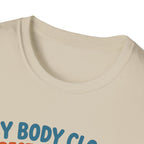 Body clock expects barbell T-Shirt