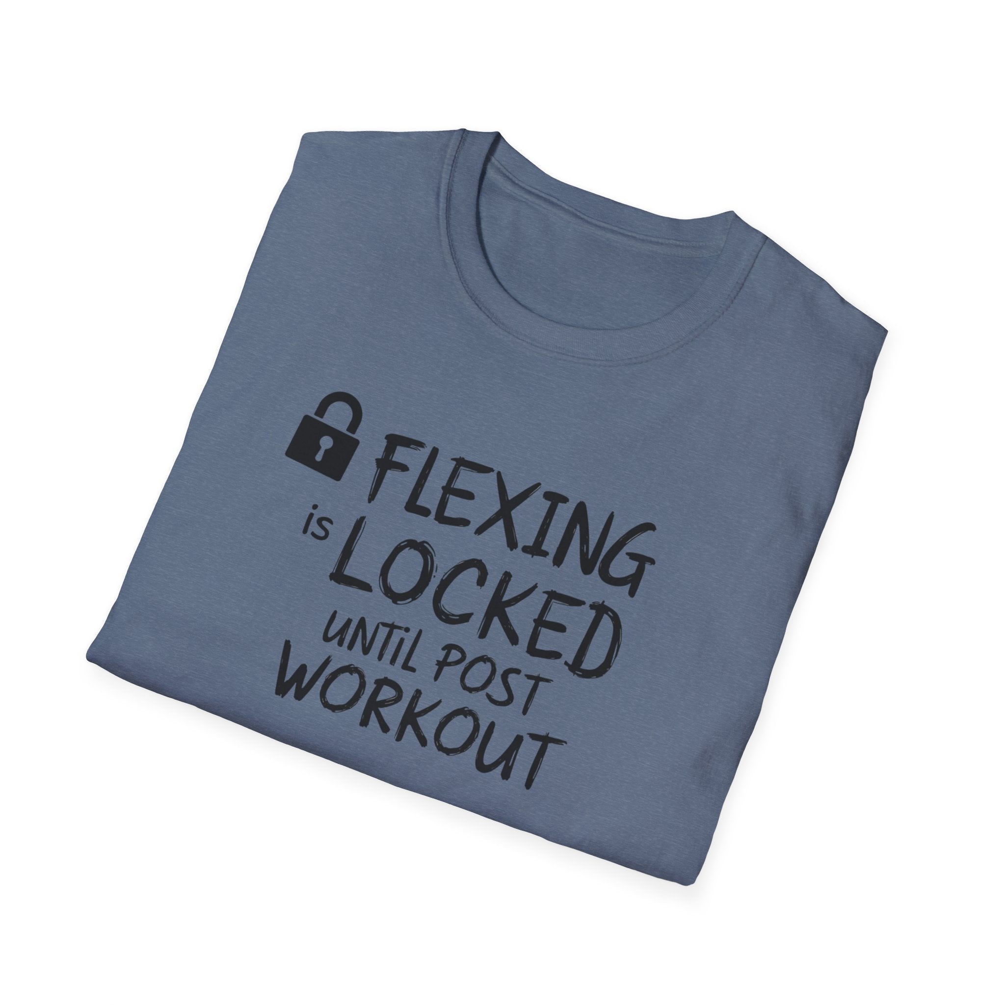 Flexing Locked – Post-Pump Protocol T-Shirt
