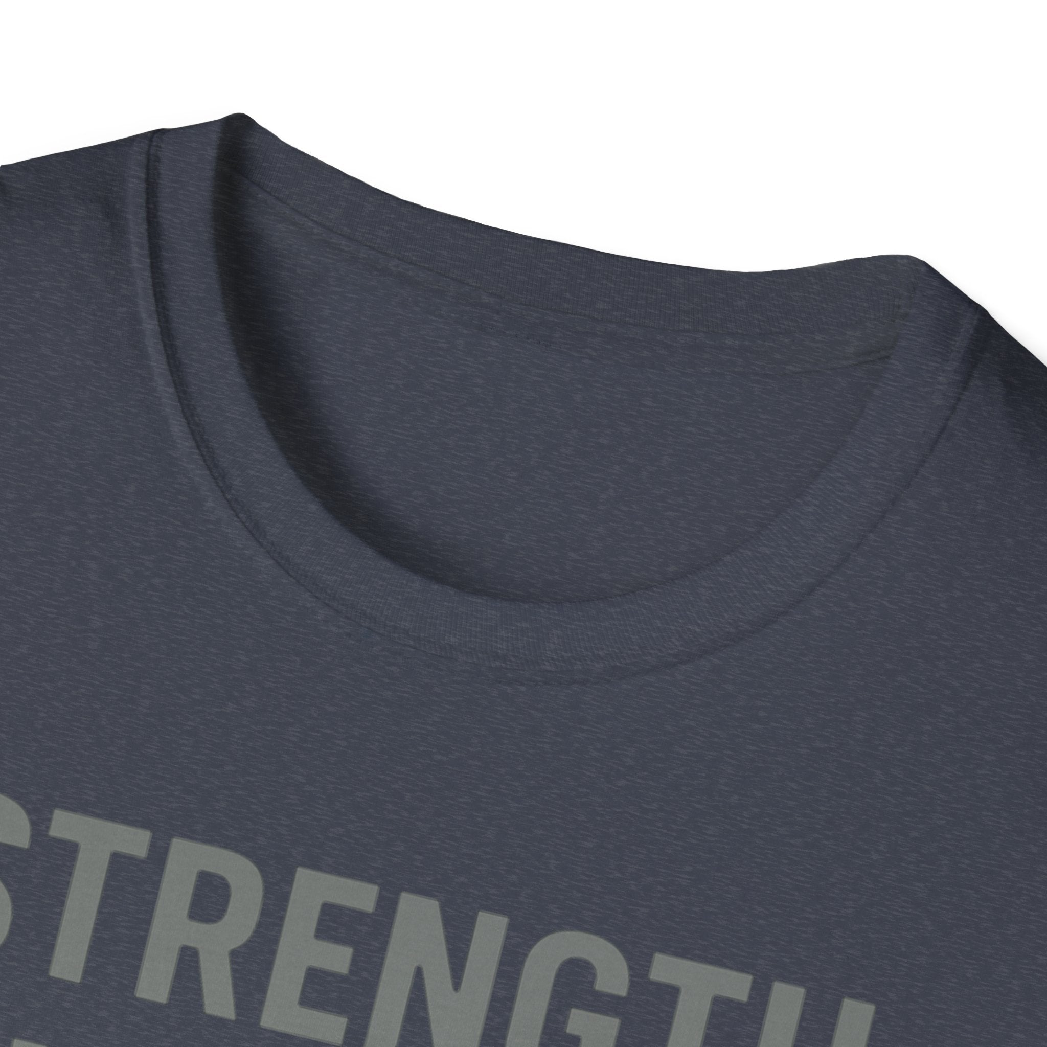 Strength Through Scripture – Bold Faith & Fitness Statement Tshirt