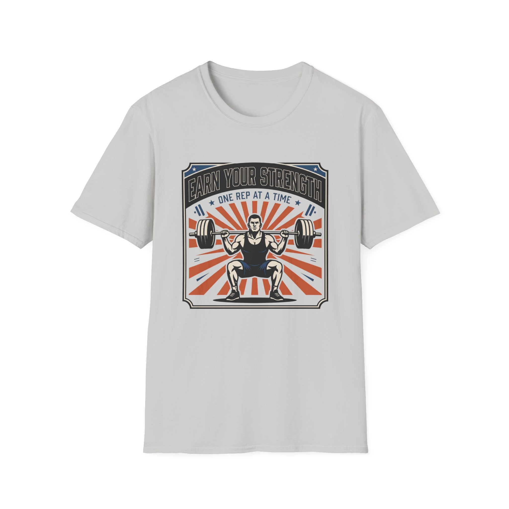Earn your strength, one rep at a time T-Shirt