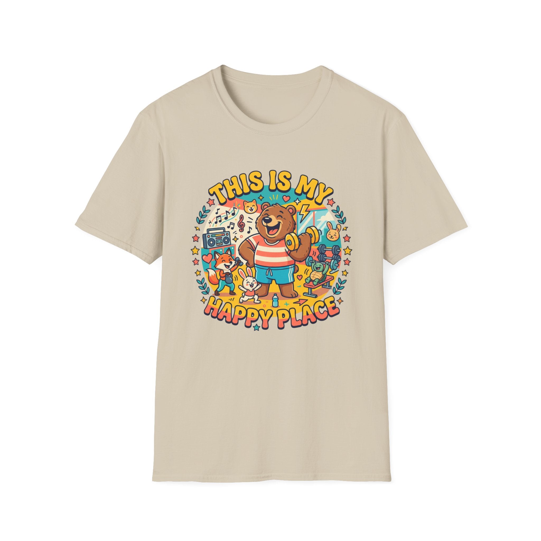This is my happy place - Gym T-Shirt