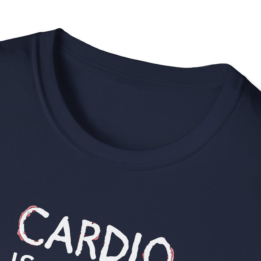 Cardio Is a Scam typo T-Shirt