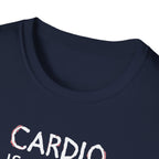 Cardio Is a Scam typo T-Shirt