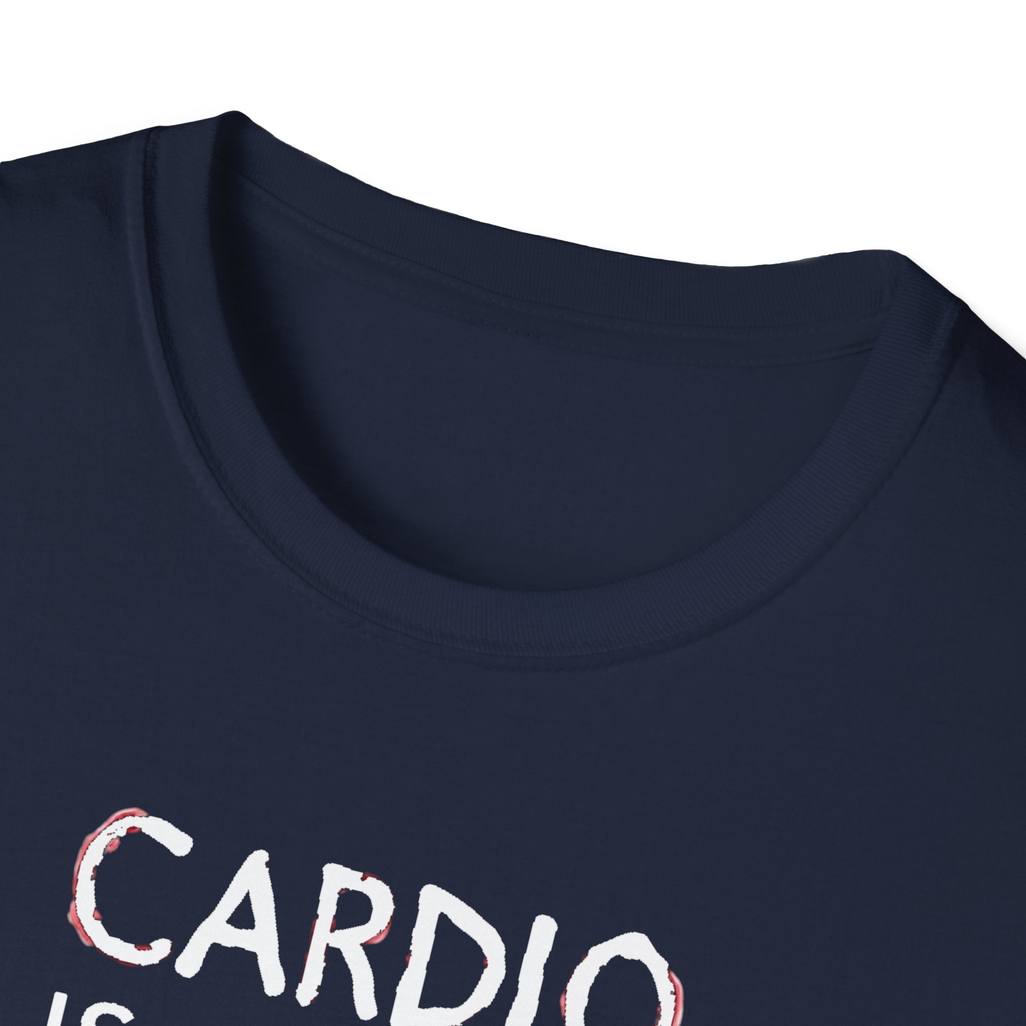 Cardio Is a Scam typo T-Shirt