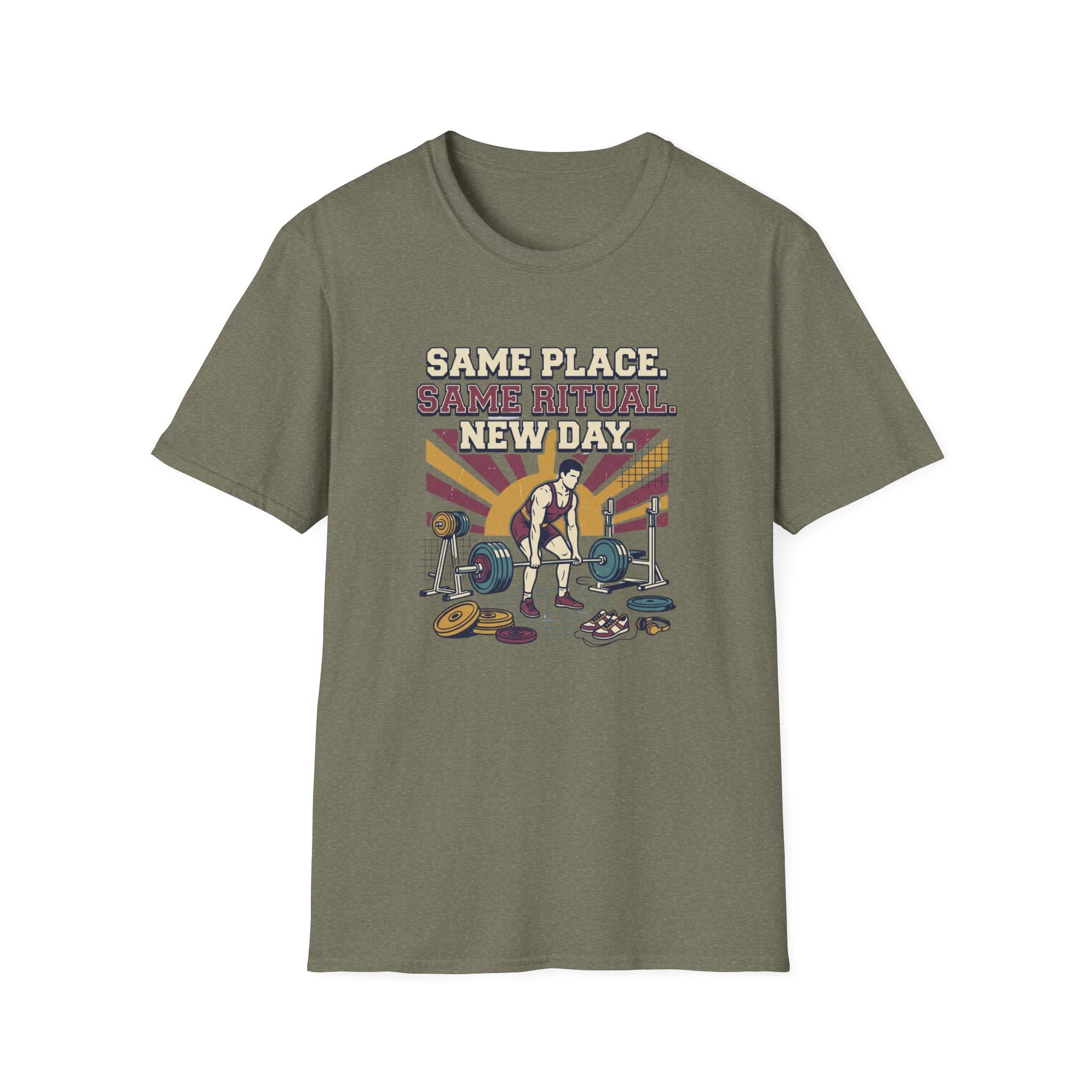 Same place. Same Ritual. New day T-Shirt