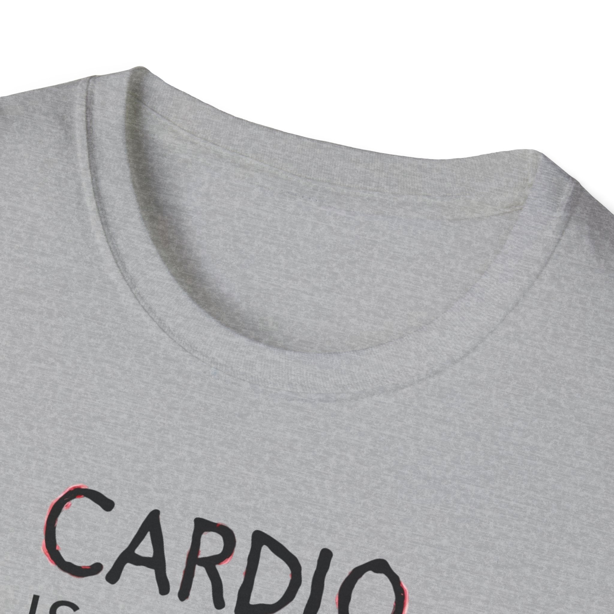 Cardio Is a Scam typo T-Shirt