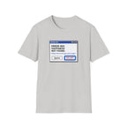 Error 404 - Happiness Without Gym T-Shirt