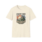 Every rep climbs higher - Push day T-Shirt