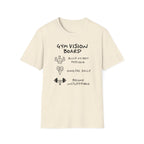 Gym Vision Board – Neon Goals Edition T-Shirt
