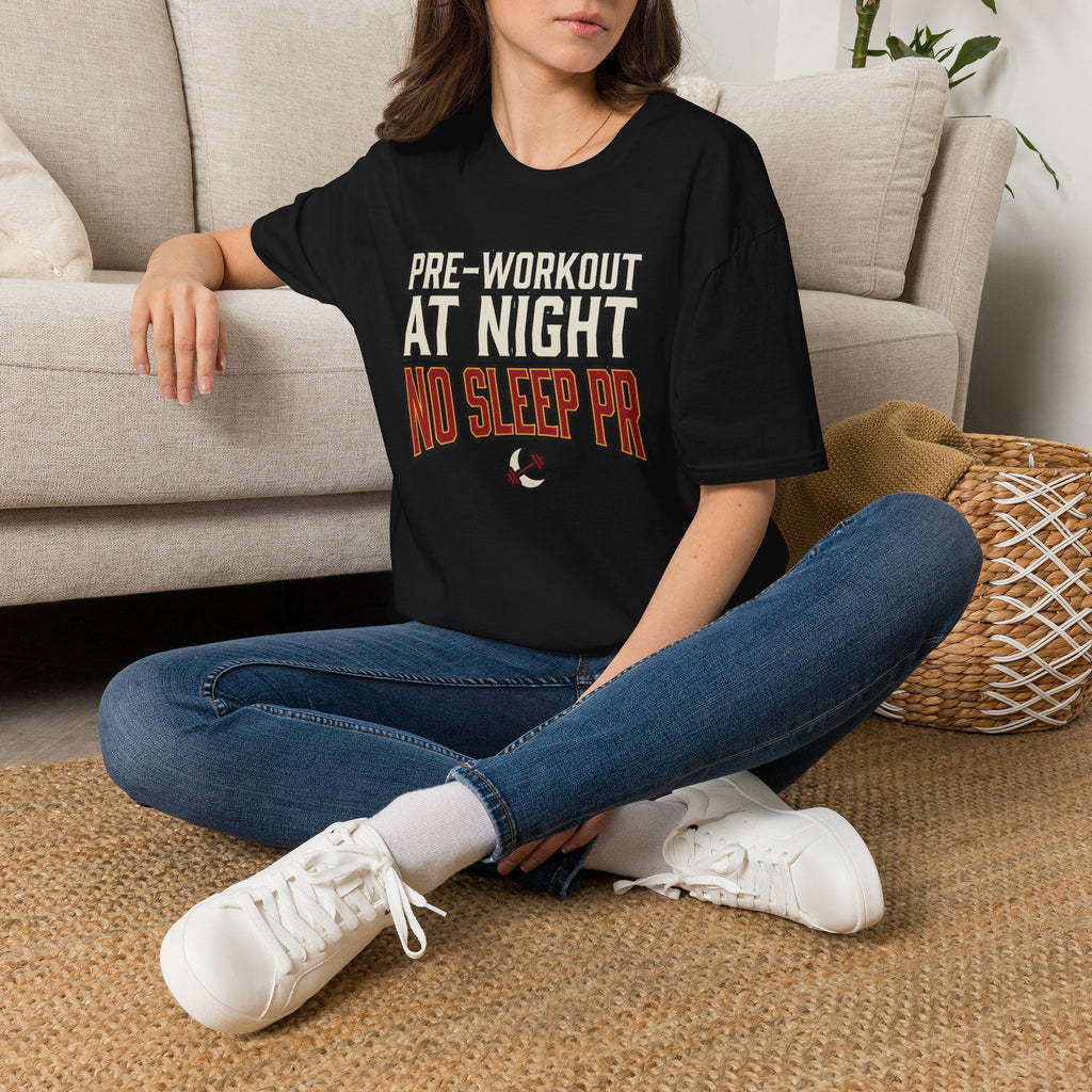 Pre at night, No Sleep PR T-Shirt