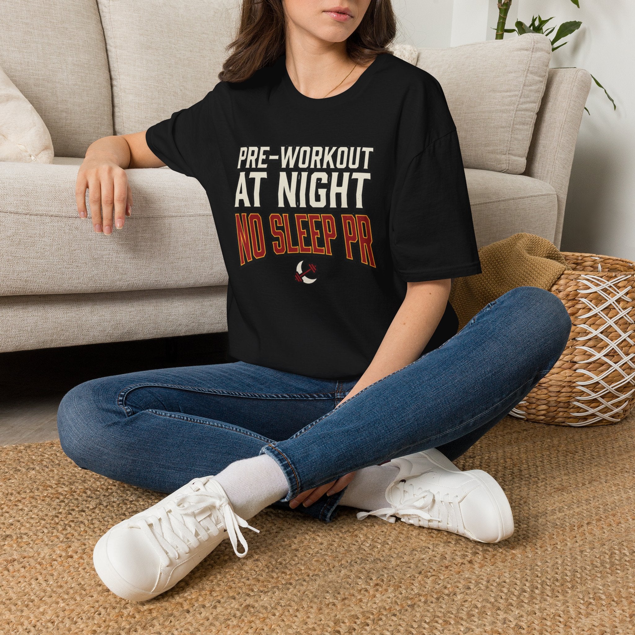 Pre at night, No Sleep PR T-Shirt