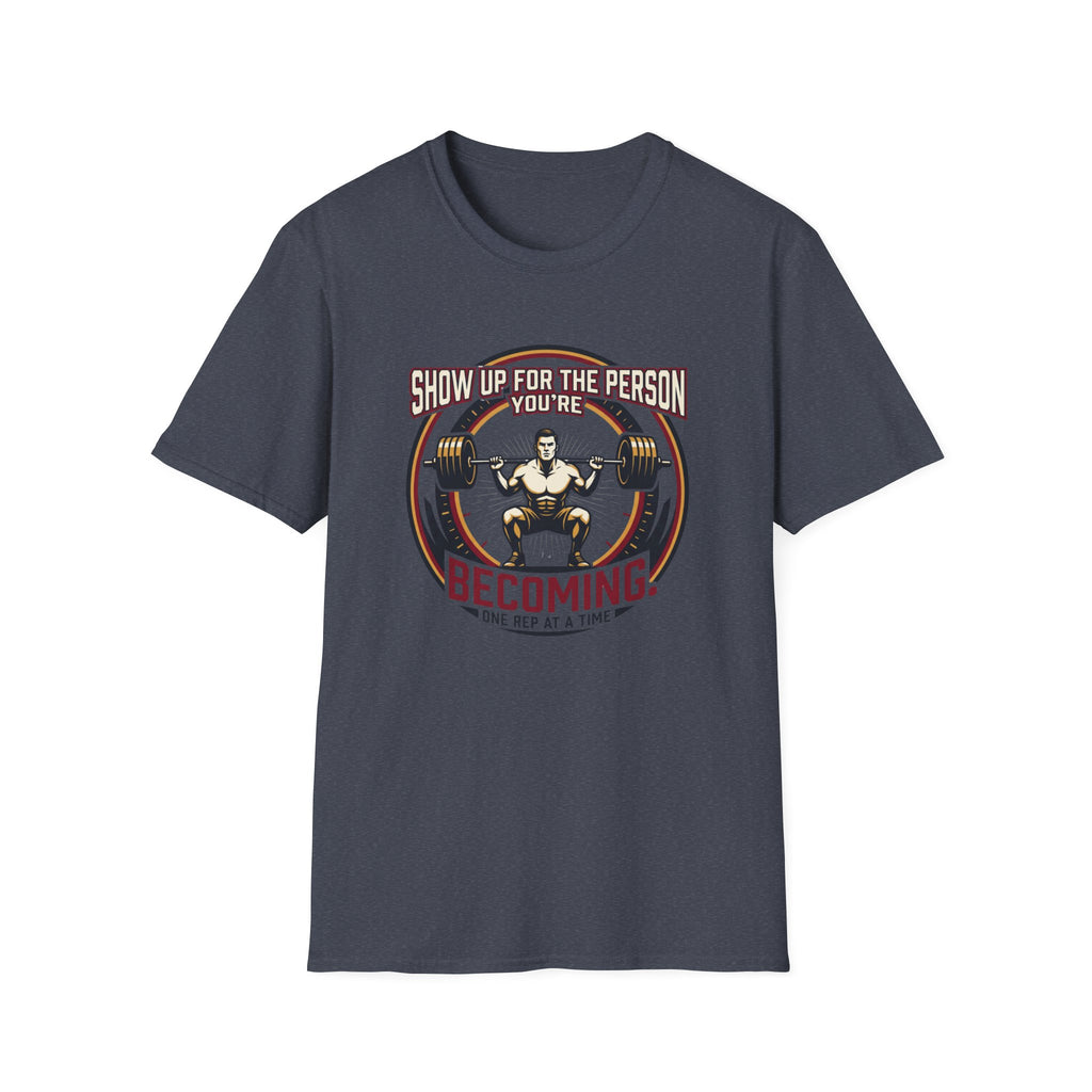 Show up for the person you are becoming T-Shirt
