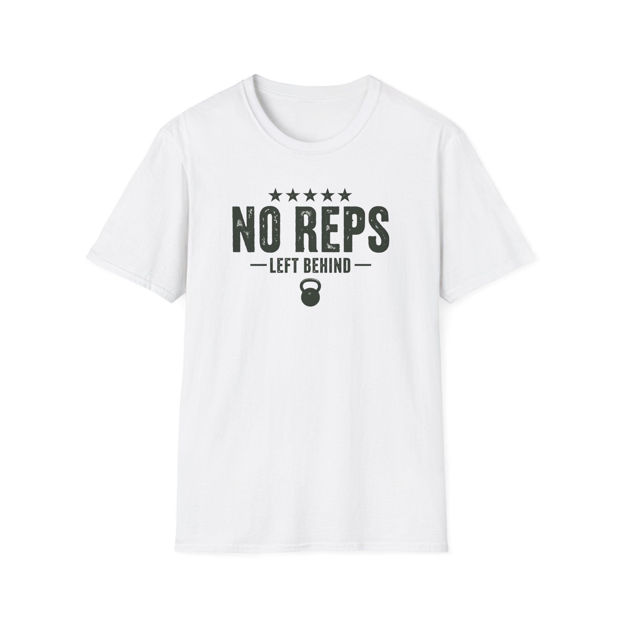 No Reps Left Behind – Kettlebell Grind T-Shirt