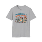 Body clock expects barbell T-Shirt
