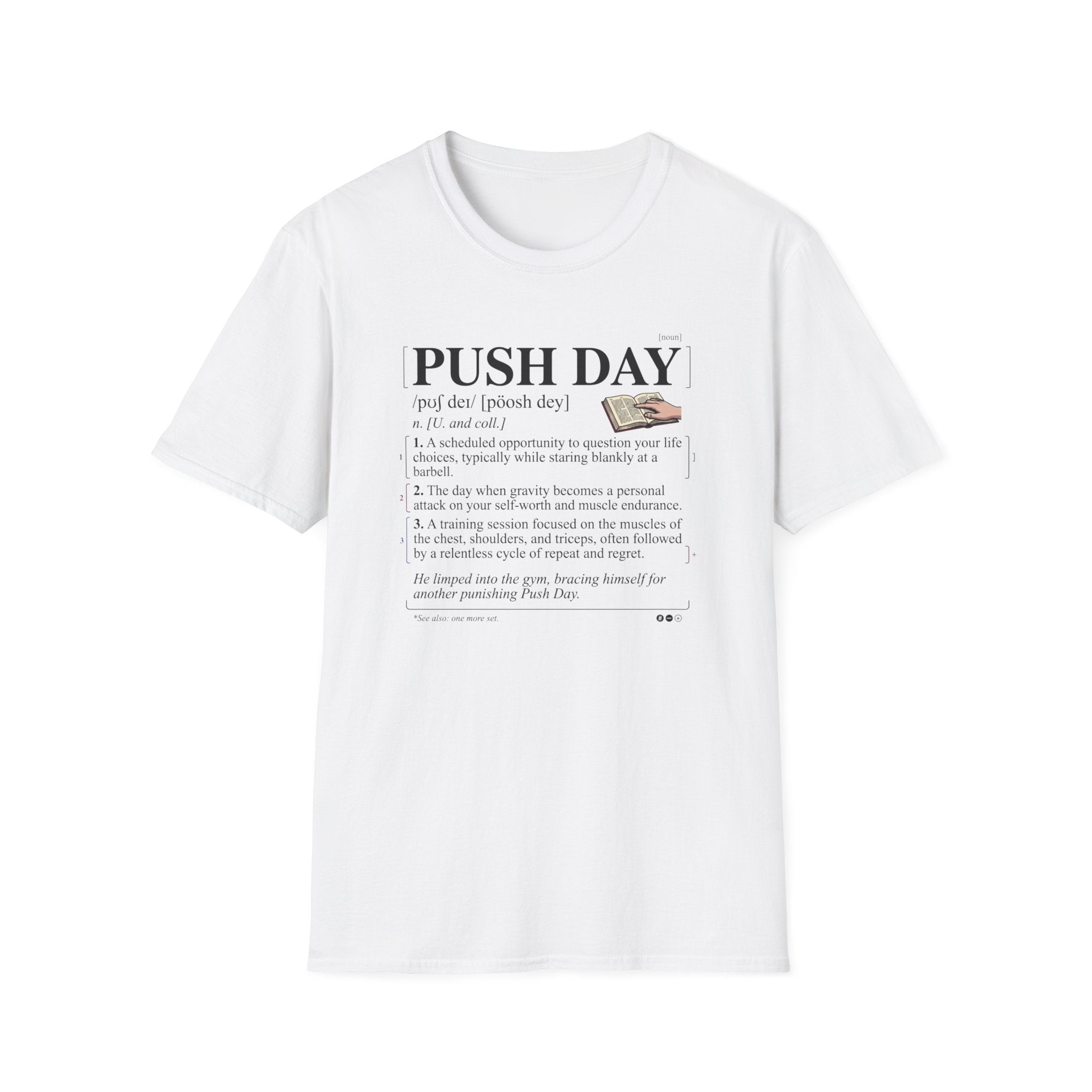 Push day - dictionary meaning T-Shirt